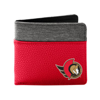 Wholesale Ottawa Senators Pebble BiFold Wallet LRED