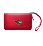 Wholesale Ottawa Senators Zip Organizer Wallet Pebble Light Red