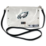 Wholesale Philadelphia Eagles Clear Envelope Purse STRAP