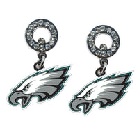 Wholesale Philadelphia Eagles NFL / EAR006 - Rhinestone Earrings