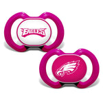 Wholesale Philadelphia Eagles - Pink Pacifier 2-Pack