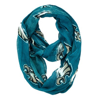 Wholesale Philadelphia Eagles Sheer Infinity Scarf