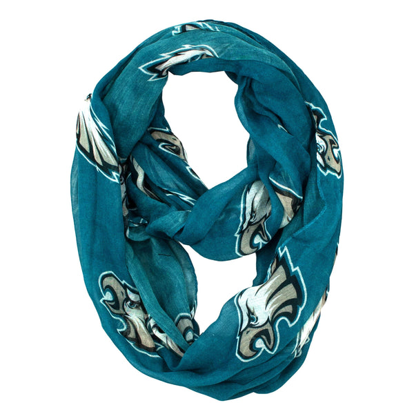 Wholesale Philadelphia Eagles Sheer Infinity Scarf