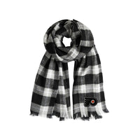 Wholesale Philadelphia Flyers Plaid Blanket Scarf BL-GRY