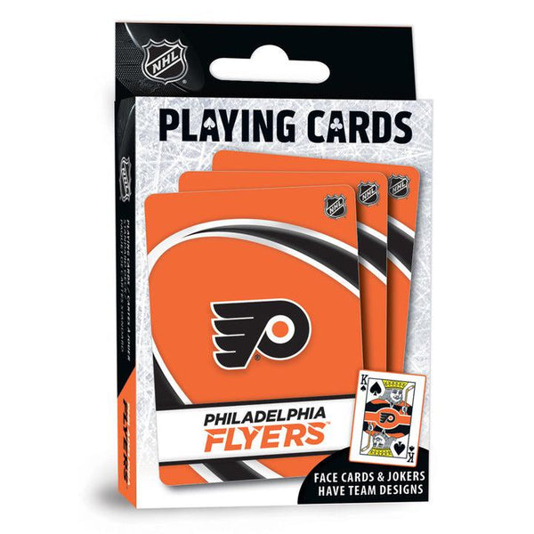 Wholesale Philadelphia Flyers Playing Cards - 54 Card Deck