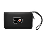 Wholesale Philadelphia Flyers Zip Organizer Wallet Pebble Black