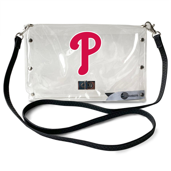 Wholesale Philadelphia Phillies Clear Envelope Purse STRAP