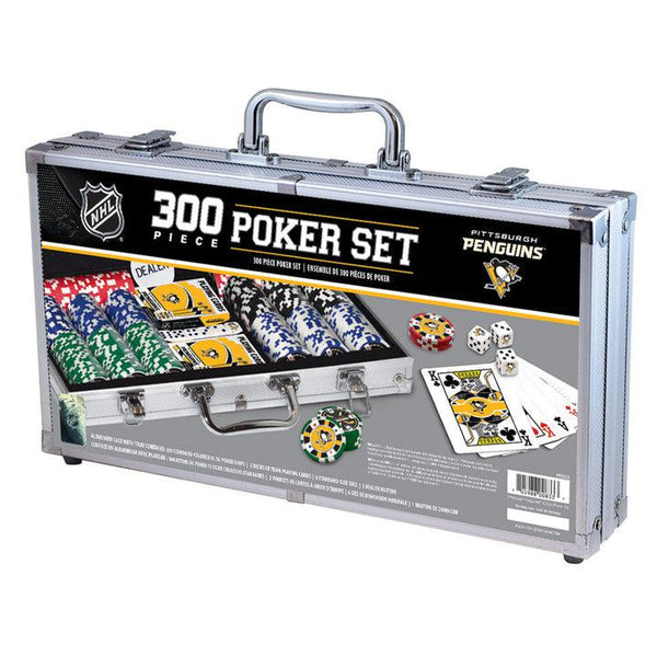 Wholesale Pittsburgh Penguins 300 Piece Poker Set