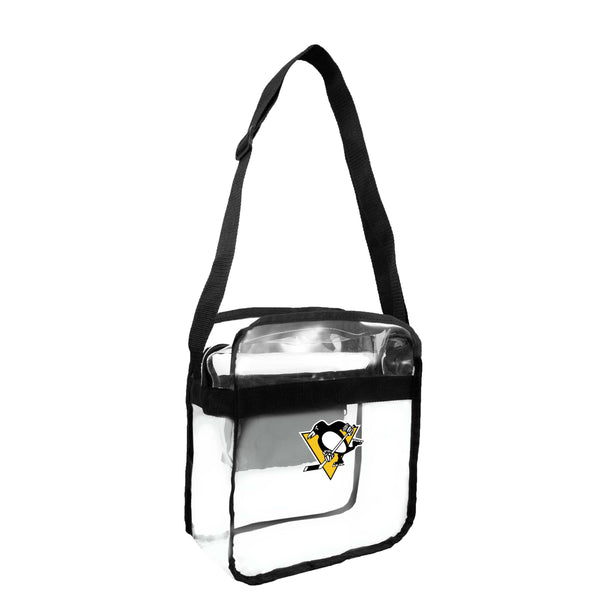 Wholesale Pittsburgh Penguins Clear Carryall Crossbody