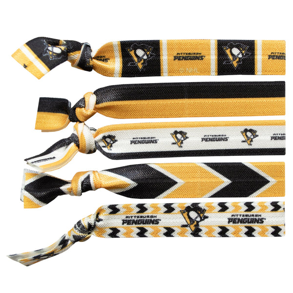 Wholesale Pittsburgh Penguins Knotted Hair Tie