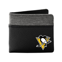 Wholesale Pittsburgh Penguins Pebble BiFold Wallet BLCK