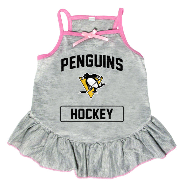 Wholesale Pittsburgh Penguins Pet Dress Grey Type - Assorted Sizes