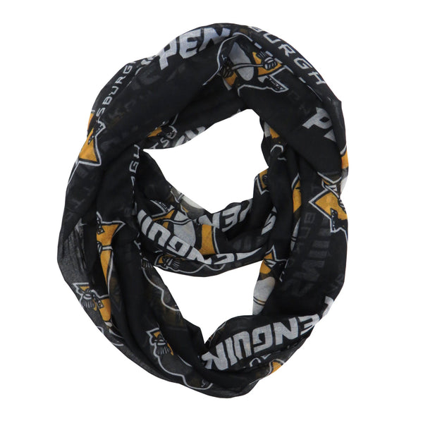 Wholesale Pittsburgh Penguins Sheer Infinity Scarf