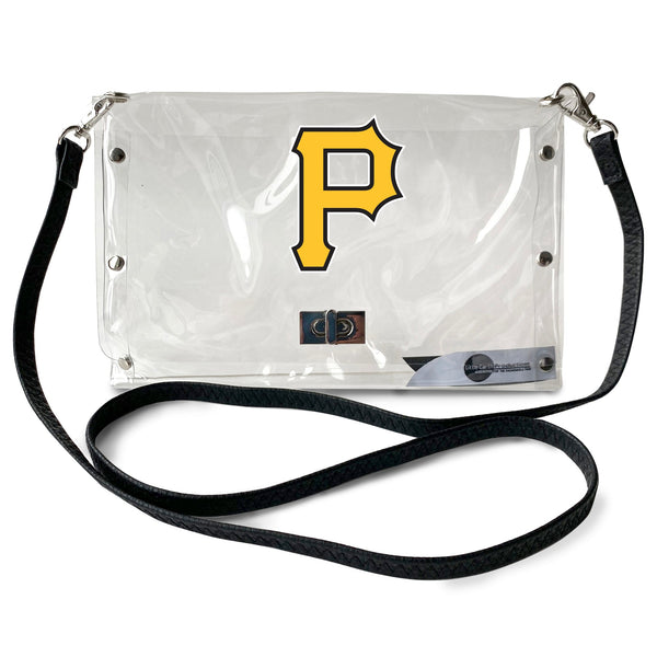 Wholesale Pittsburgh Pirates Clear Envelope Purse STRAP