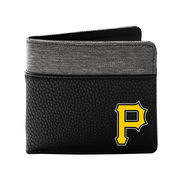 Wholesale Pittsburgh Pirates Pebble BiFold Wallet BLCK