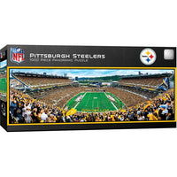 Wholesale Pittsburgh Steelers - 1000 Piece Panoramic Jigsaw Puzzle - End View