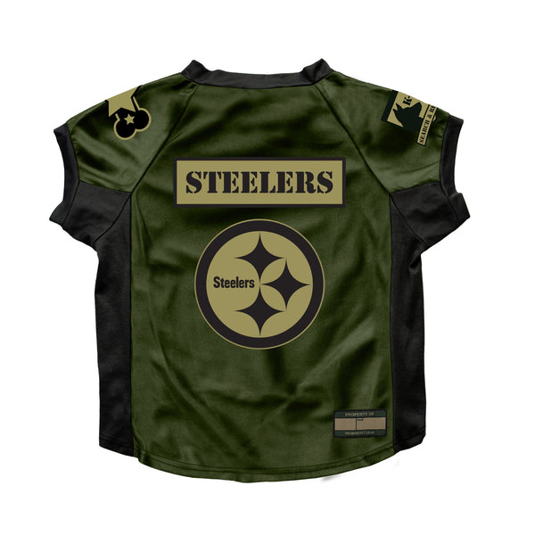 Wholesale Pittsburgh Steelers Big Valor Pet Stretch Jersey