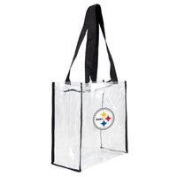 Wholesale Pittsburgh Steelers Clear Square Stadium Tote