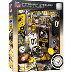 Wholesale Pittsburgh Steelers - Locker Room 500 Piece Jigsaw Puzzle