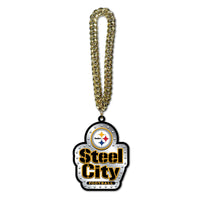 Wholesale Pittsburgh Steelers NFL / FCH002 - Slogan Fanchains