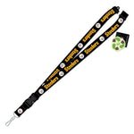 Wholesale Pittsburgh Steelers NFL / LYD007 - Logo Lanyards Silkscreened