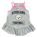 Wholesale Pittsburgh Steelers Pet Dress Grey Type - Assorted Sizes