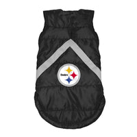 Wholesale Pittsburgh Steelers Pet Puffer Vest L