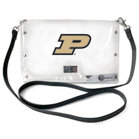 Wholesale Purdue Boilermakers Clear Envelope Purse STRAP