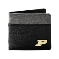 Wholesale Purdue Boilermakers Pebble BiFold Wallet BLCK