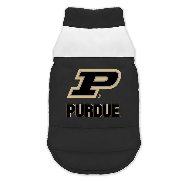 Wholesale Purdue Boilermakers Pet Parka Puff Vest