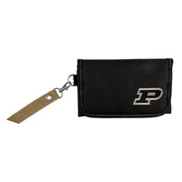 Wholesale Purdue Boilermakers Ribbon Organizer Wallet Gold
