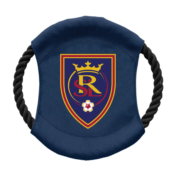 Wholesale Real Salt Lake Team Flying Disc Pet Toy .
