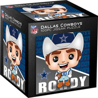 Wholesale Rowdy - Dallas Cowboys Mascot 100 Piece Jigsaw Puzzle