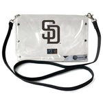 Wholesale San Diego Padres Clear Envelope Purse STRAP