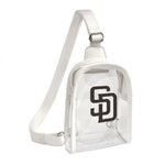 Wholesale San Diego Padres Clear Mini Sling