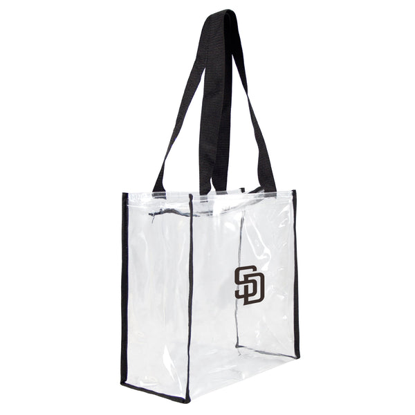 Wholesale San Diego Padres Clear Square Stadium Tote