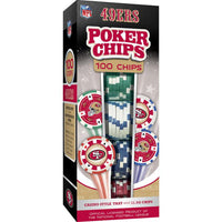 Wholesale San Francisco 49ers 100 Piece Poker Chips