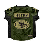 Wholesale San Francisco 49ers Big Valor Pet Stretch Jersey