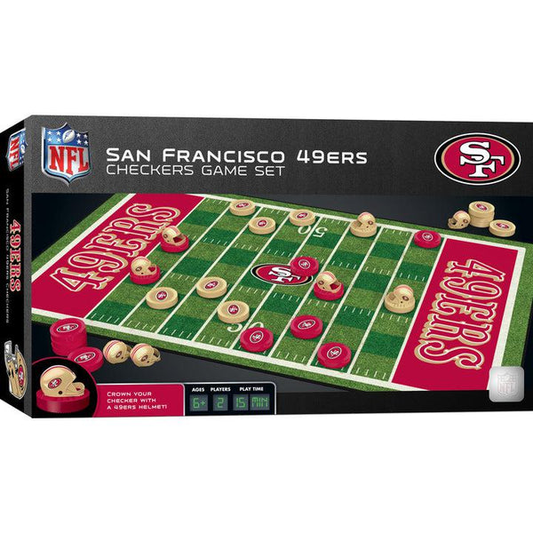 Wholesale San Francisco 49ers Checkers Board Game