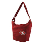 Wholesale San Francisco 49ers Color Sheen Hobo Dark Red