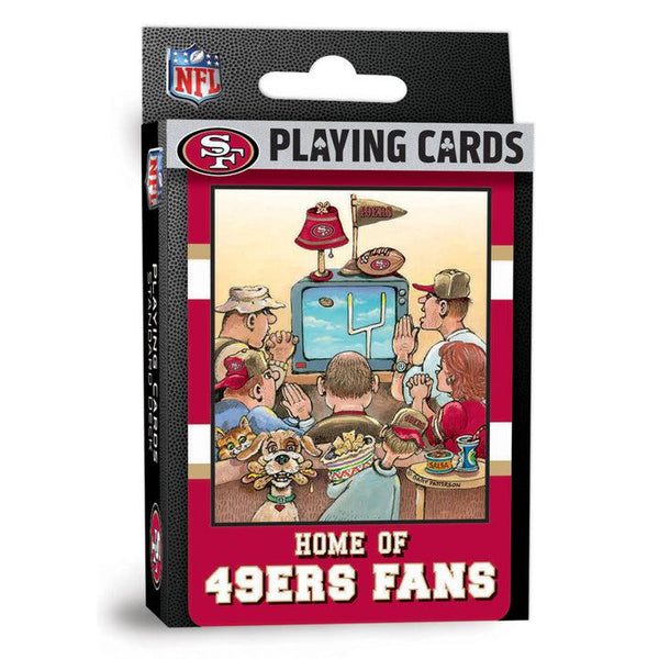 Wholesale San Francisco 49ers Fan Deck Playing Cards - 54 Card Deck