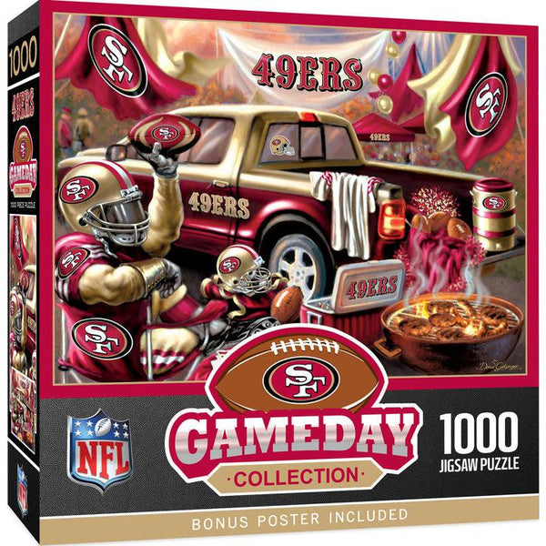Wholesale San Francisco 49ers - Gameday 1000 Piece Jigsaw Puzzle