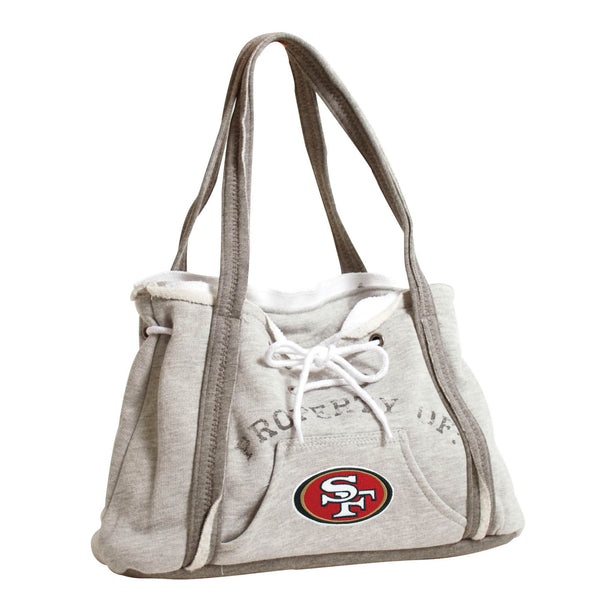 Wholesale San Francisco 49ers Hoodie Purse Grey