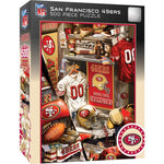Wholesale San Francisco 49ers - Locker Room 500 Piece Jigsaw Puzzle