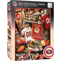 Wholesale San Francisco 49ers - Locker Room 500 Piece Jigsaw Puzzle