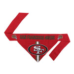 Wholesale San Francisco 49ers Pet Bandana - Assorted Sizesarge