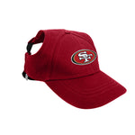 Wholesale San Francisco 49ers Pet Baseball Hat- Assorted Sizes