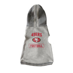 Wholesale San Francisco 49ers Pet Hooded Crewneck Type TC