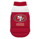Wholesale San Francisco 49ers Pet Parka Puff Vest