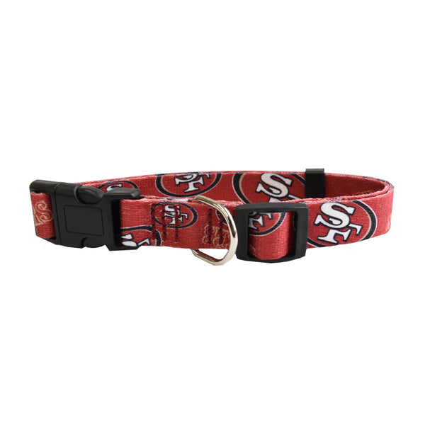 Wholesale San Francisco 49ers Pet Team Collar M